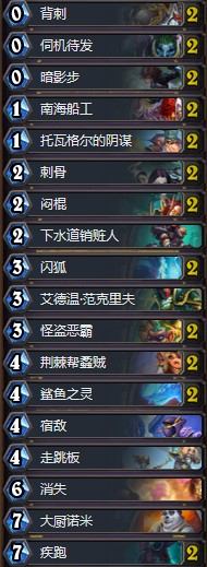 《爐石傳說》暗影崛起鯊魚惡廚賊卡組推薦