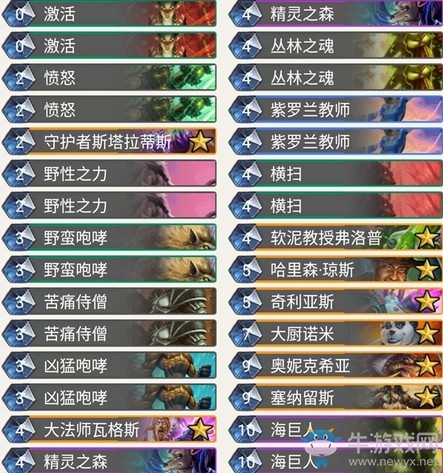 《爐石傳說(shuō)》暗影崛起Chinoize超生德卡組推薦