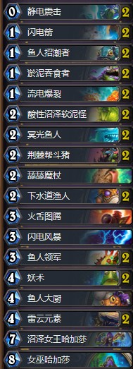 《爐石傳說》暗影崛起龍王變速魚人薩卡組推薦