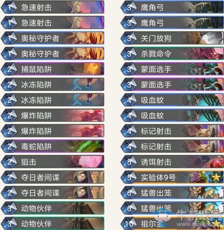 《爐石傳說》暗影崛起其哥奧秘獵卡組推薦