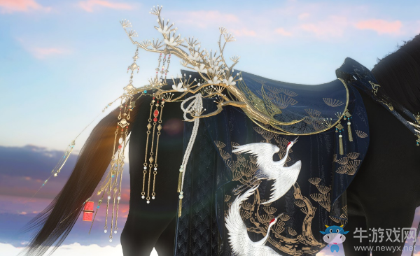 《逆水寒》瑞鶴系列馬鞍介紹