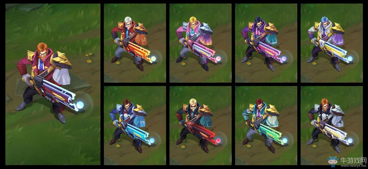 《LOL》戰斗教授 格雷福斯炫彩皮膚