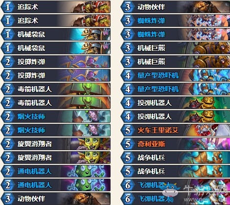 《爐石傳說》暗影崛起傳說炸彈獵卡組推薦