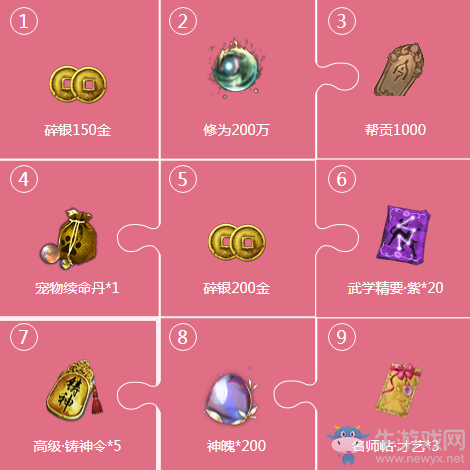 《天涯明月刀》花開汴京福利普贈 集拼圖贏好禮