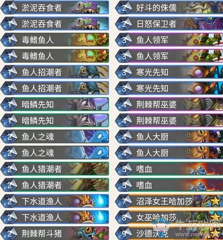 《爐石傳說》14.3削弱補丁高勝魚人薩卡組推薦