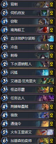 《爐石傳說》暗影崛起Krea奇跡賊卡組推薦