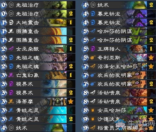 《爐石傳說》暗影崛起LvGe控制薩卡組推薦