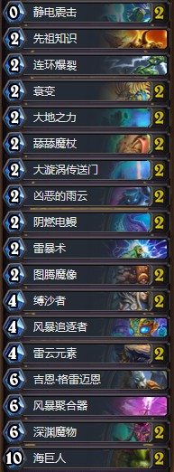 《爐石傳說》暗影崛起國服前50狂野偶數薩卡組推薦