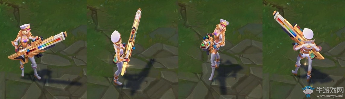 《LOL》電玩女神 凱特琳至臻皮膚介紹