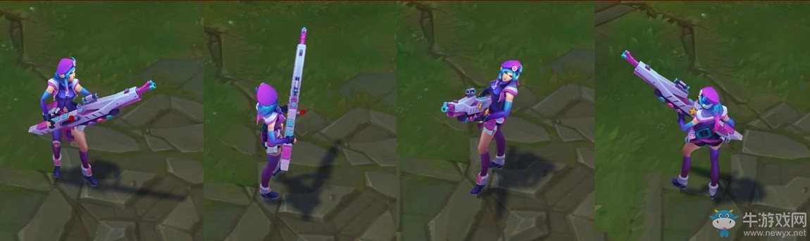 《LOL》電玩女神 凱特琳皮膚介紹