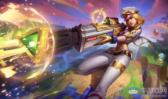 《LOL》電玩女神 凱特琳至臻皮膚介紹