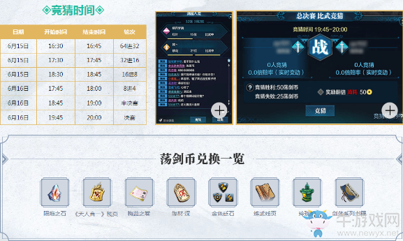 《天涯明月刀》劍蕩八荒 第八屆劍蕩八荒論劍大賽