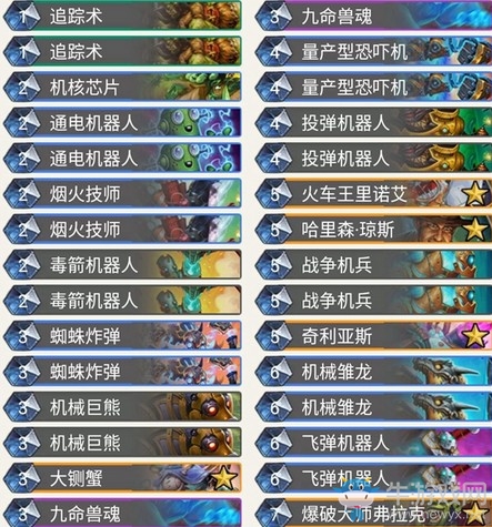 《爐石傳說》暗影崛起Hypebeast機械獵卡組推薦