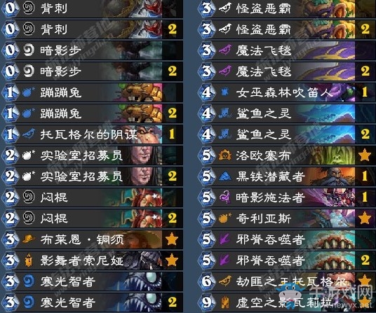 《爐石傳說》暗影崛起狂野國服傳說兔兔賊卡組推薦