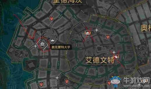 《沉沒之城》以物換物任務(wù)大學(xué)位置一覽