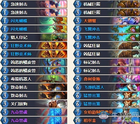 《爐石傳說》暗影崛起Deathstarv3控制獵卡組推薦