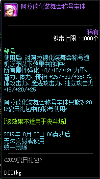 《DNF》2019年7月4日更新內容匯總