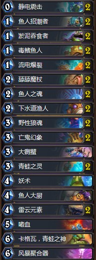 《爐石傳說》暗影崛起Probeater魚人薩卡組推薦