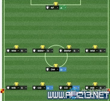 《FIFA足球經(jīng)理14》戰(zhàn)術(shù)設(shè)置中逼搶的技巧