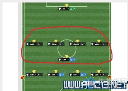 《FIFA足球經(jīng)理14》戰(zhàn)術(shù)設(shè)置中逼搶的技巧