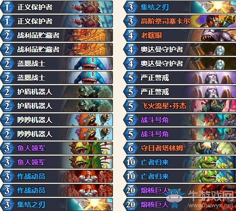 《爐石傳說》暗影崛起狂野太子死魚騎卡組推薦