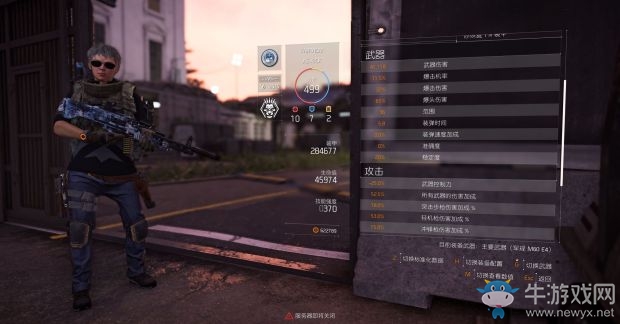 《全境封鎖2》火體犀牛機槍配裝推薦