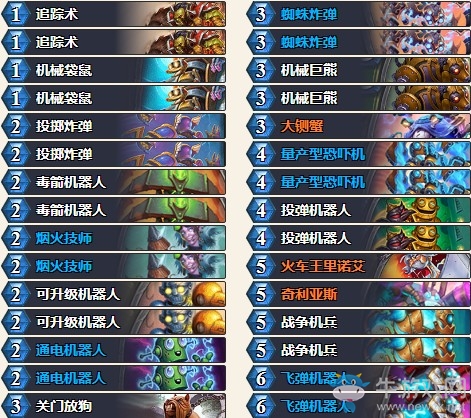 《爐石傳說》暗影崛起外服機械獵卡組推薦