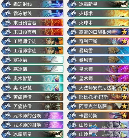 《爐石傳說》暗影崛起Apxvoid冰法卡組推薦