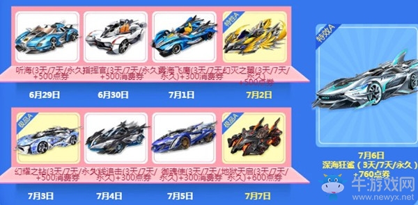 《QQ飛車》夏日狂歡S車登陸搶
