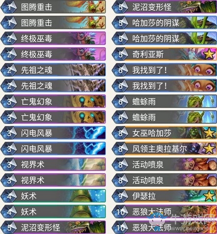 《爐石傳說》暗影崛起版本末期kibler大哥薩卡組推薦