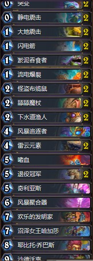 《爐石傳說》暗影崛起傳說第十中速薩卡組推薦