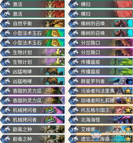 《爐石傳說》暗影崛起burnt狂野巨貪德卡組推薦