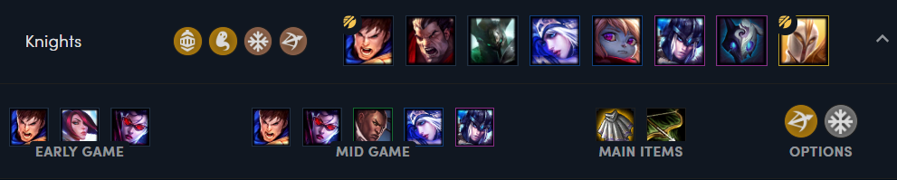 《LOL》云頂之弈六騎士流玩法推薦