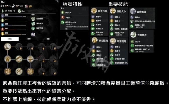 《全面戰(zhàn)爭三國》黃巾軍武將特性分析