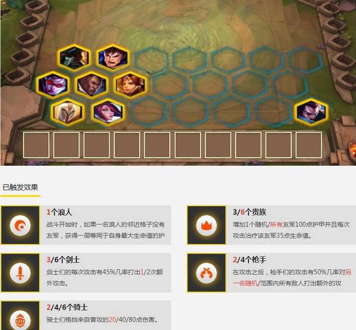 《云頂之弈》貴族劍士流陣容推薦