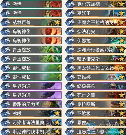 《爐石傳說》暗影崛起狂野星界德卡組推薦