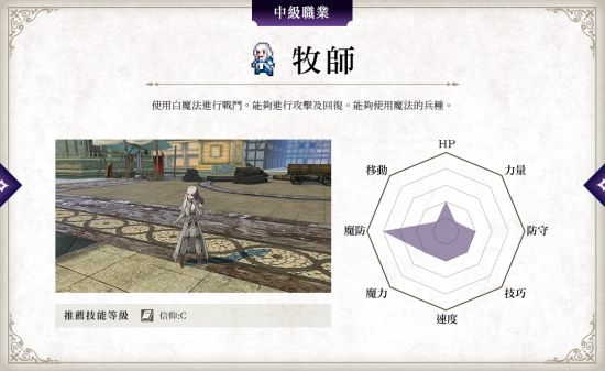 《火焰紋章：風花雪月》兵種圖鑒 各職業(yè)兵種屬性總覽