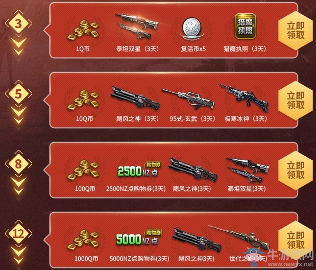 《逆戰》七周年Q幣爆爆爆活動