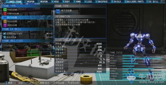 《新高達破壞者》槍手型框體介紹