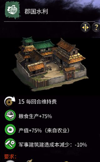 《全面戰(zhàn)爭：三國》官府支持建筑一覽
