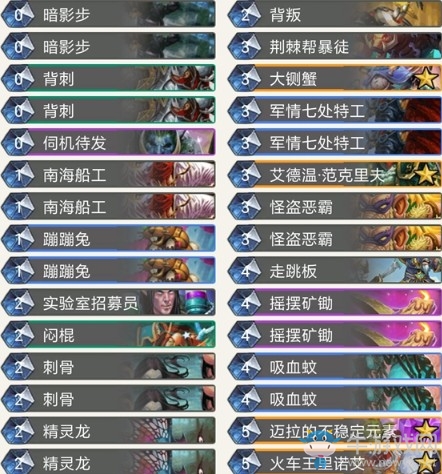 《爐石傳說》暗影崛起愚者兔兔賊卡組推薦