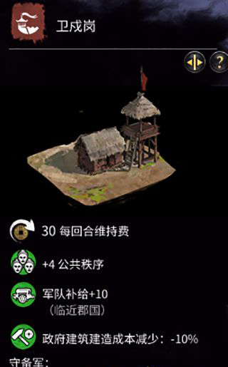 《全面戰(zhàn)爭：三國》軍武設(shè)施一覽
