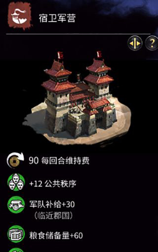 《全面戰(zhàn)爭：三國》軍武設(shè)施一覽