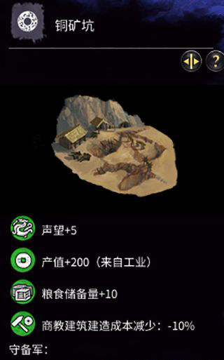 《全面戰(zhàn)爭：三國》銅礦建筑一覽