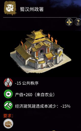 《全面戰(zhàn)爭(zhēng)：三國(guó)》劉備特殊建筑-蜀漢稅收一覽