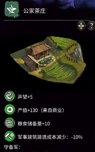 《全面戰(zhàn)爭：三國》茶葉建筑一覽