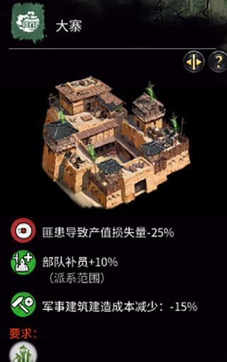 《全面戰(zhàn)爭：三國》鄭姜特殊建筑-匪盜建筑一覽