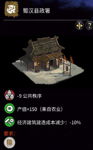 《全面戰(zhàn)爭(zhēng)：三國(guó)》劉備特殊建筑-蜀漢稅收一覽