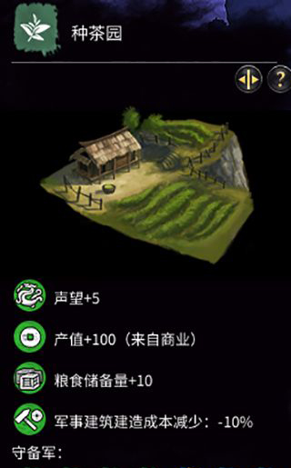 《全面戰(zhàn)爭：三國》茶葉建筑一覽