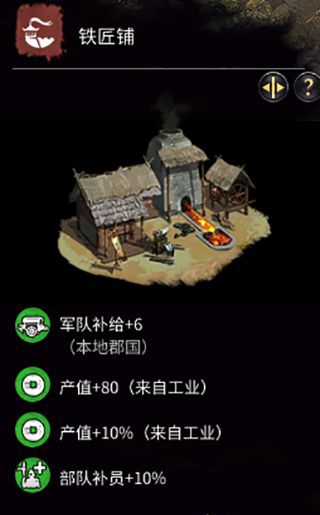 《全面戰(zhàn)爭：三國》黃巾軍-鍛坊建筑一覽